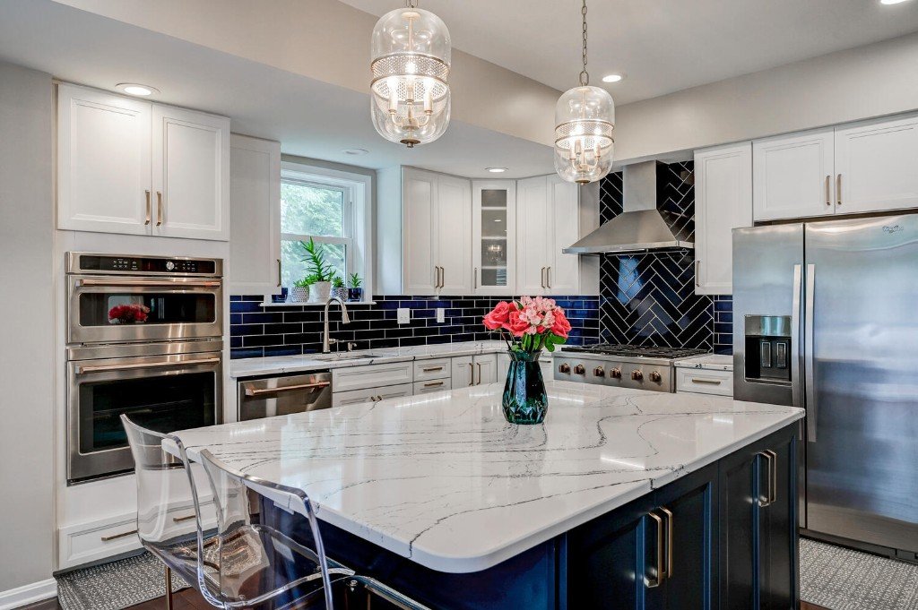 Completed kitchen renovation in Saskatoon